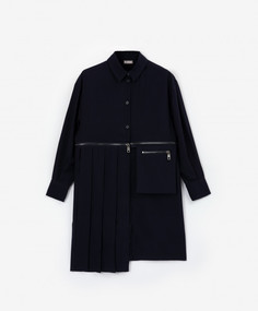 Платье-трансформер синее Gulliver 223GSGJC2501, 146