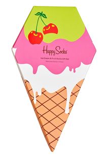 Набор из 5 пар детских носков Happy socks Ice Cream&Fruit Socks Gift Set разноцветный 2-3Y