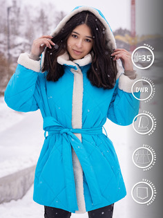 Куртка детская Batik 446-24з-1 белый;голубой 140 Батик