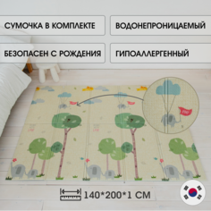 Складной коврик Parklon Portable Веселая прогулка 140х200 см