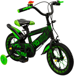 Детский велосипед Yibeigi V-12 зеленый