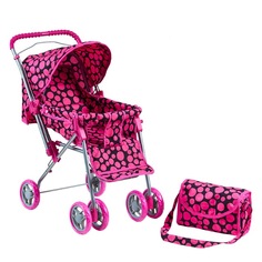 Коляска для кукол классическая Buggy Boom Mixy 8027-M1414 с козырьком