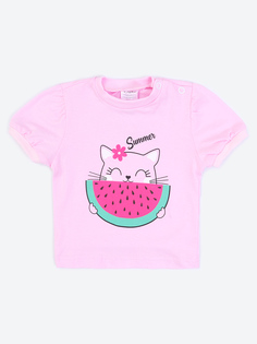 Футболка детская КотМарКот 426241489 цв. розовый р. 74
