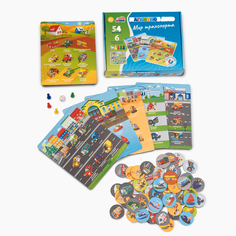 Бигр Настольная магнитная игра лото Бигр "Мир транспорта", УД80 УД80