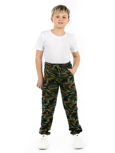 Брюки детские N.O.A. 10742, зеленый, 140 NOA