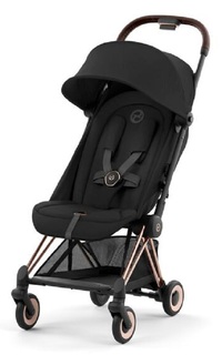 Прогулочная коляска Cybex Coya на шасси Rosegold(sepia black)