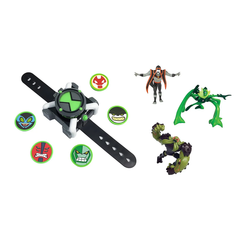 Часы Омнитрикс Playmates Toys Игровой набор Ben 10 Часы мини 3 фигурки 76936