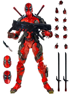 Фигурка StarFriend Дэдпул Deadpool (подвижная, аксессуары, 25 см)