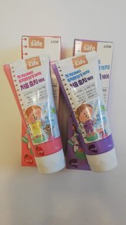 Детская зубная паста Kids Safe LION 90гр х 2шт клубника виноград