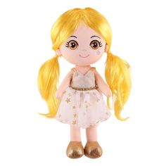 Игрушка для девочек мягкая кукла MAXITOYS MT-CR-D01202325-32