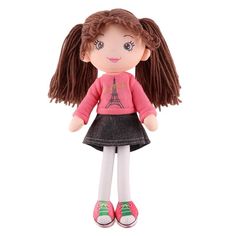 Игрушка для девочек мягкая кукла MAXITOYS MT-CR-D01202330-36