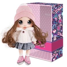 Игрушка для девочек кукла на шарнирах в подарочной коробке MAXITOYS MT-MRT-D002-20