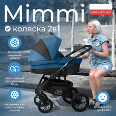 Коляска Sweet Baby 2в1 Mimmi Marine