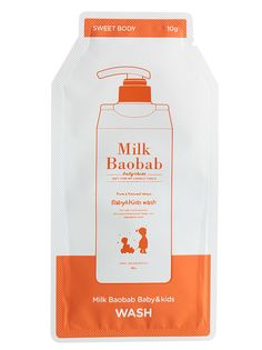 Гель для душа детский MILK BAOBAB 10 мл