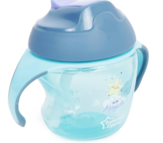 Поильник с трубочкой Tommee Tippee Straw Cup с 9 месяцев 150 мл, синий