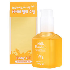 Масло детское Milk Baobab для лица и тела 100 мл, BABY OIL