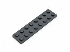 Конструктор LEGO Пластина 2 x 8, темно-серый, набор из 50 шт 4210997