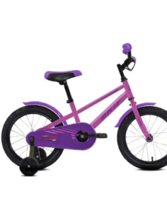 Велосипед SKIF 14 AL 2022, розовый, фиолетовый