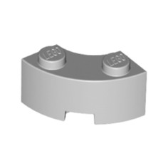 Конструктор LEGO Закругленный кубик 2х2, светло серый, 50 шт, 4567448