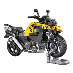 3D конструктор Kazi мотоцикл спортивный с подставкой, 314 дет KY6130