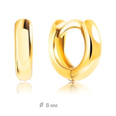 Серьги конго из серебра VALTERA 118764