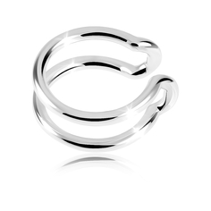 Моносерьга кафф из серебра VALTERA 117050