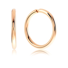 Серьги конго из серебра VALTERA 117857