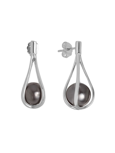 Серьги из серебра с жемчугом Nina Ricci 70246711115000
