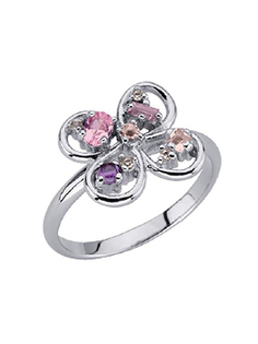 Кольцо из серебра с фианитом Nina Ricci 70174301105056 S-57