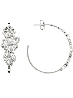 Серьги из серебра с фианитом Nina Ricci 70203091108000