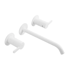 Встраиваемый смеситель для раковины CEZARES LEAF-BLI3L LEAF-BLI3L-BIO Белый матовый