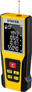 Дальномер лазерный, ?LDM-60 ?, дальность 60 м, 5 функций, STAYER Professional