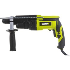 WORX Перфоратор 800Вт, 26мм, 3Дж, кейс WU340S