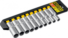 Набор торцовых головок Stayer RSS 10LD, 1/2", 10 предм. 27756-H10