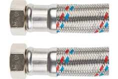 AV Engineering Гибкая подводка для воды гайка 3/4" - гайка 3/4" 40 см AVE20440