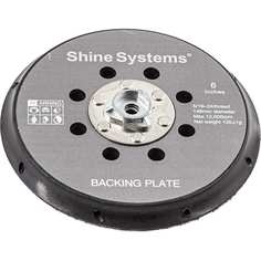 Shine systems Backing pad 150DA - подложка для эксцентриковой машинки, 150 мм SS614