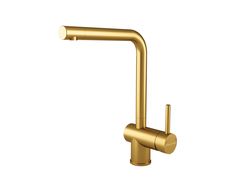 Смеситель для кухни Paulmark Spring брашированное золото Sp212067-BG