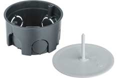 Распаечная скрытая коробка Navigator 93 769 nss-db-sw-68-30-bl для твердых стен с крышкой