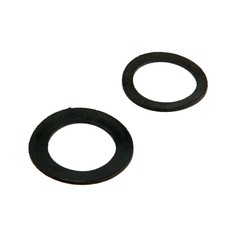 Прокладка резиновая ZEIN, 1 1/4", 1 1/2", плоская, набор 1+1 шт.