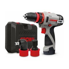 Акк. безударная дрель-шуруповерт CROWN CT21072HQX-2 BMC