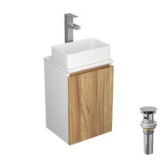 Комплект для ванной Bau Dream (Тумба Bau,раковина BAU Mini,смеситель Potato Hotel,выпуск) Bauedge