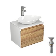 Комплект для ванной Bau Dream (Тумба Bau, раковина BAU,смеситель Potato,выпуск) Bauedge