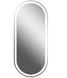 Зеркало Домино Дили 900х400 с подсветкой