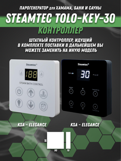 Парогенератор для хамама и турецкой бани Steamtec TOLO 30 KEY (3 кВт)