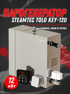 Парогенератор Steamtec TOLO-120-KEY (12 Квт), 380В (объем парной 11-15 м3)