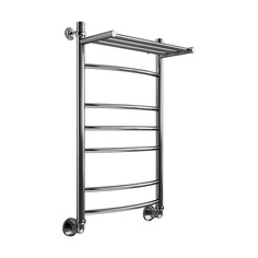 Полотенцесушитель водяной с нижним подключением Маргроид Вид 5 ЭКО, с полкой, 500x800 мм