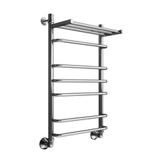 Полотенцесушитель водяной с нижним подключением Маргроид Вид 9 ЭКО, с полкой, 500x600 мм