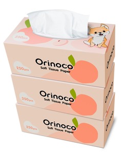 Салфетки бумажные Orinoco в коробке 750шт