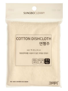 Салфетка для мытья посуды Sungbo Cleamy cotton dishcloth 1шт