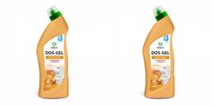 Средство чистящее для ванной комнаты Grass Dos gel дезинфицирующий гель Цитрус 750мл, 2шт